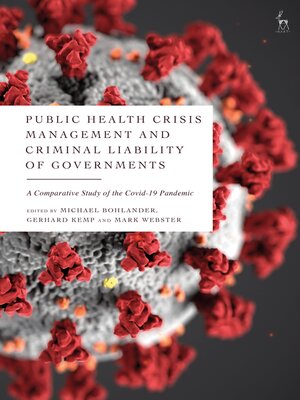 cover image of Public Health Crisis Management and Criminal Liability of Governments